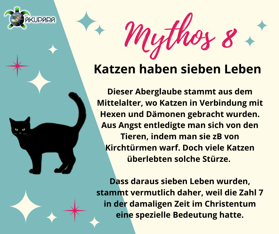 Mythos - Katzen haben sieben Leben